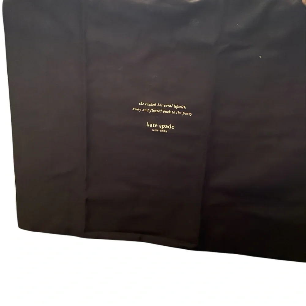 Kate Spade Brown Scalloped Tote
